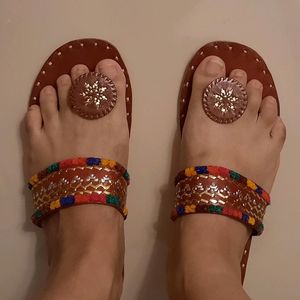 Fab India: Ethnic Flats