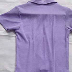 Lavender CROP TOP