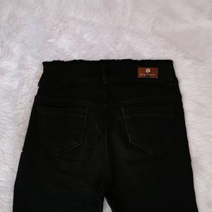 Black Bootcut Jeans