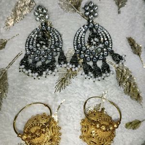 3 AD Earrings In Just 150/-