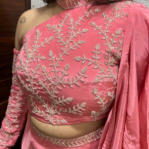 Heavy Handwork Diwali Wedding Lehenga