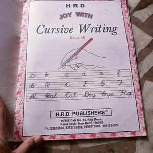 Cursive Writing note Book