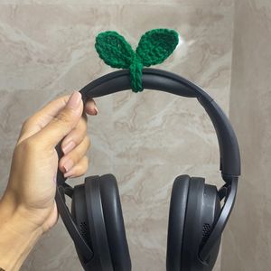 Crochet Headphone Leaf Sprouts 🌱 ✨