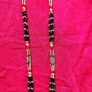 Beautiful Crystal Stone Long Mangalsutra