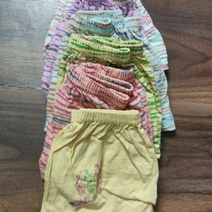 Soft Cotton Shorts Pack Of 11 For 3-6 Months Old