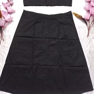 Black Cotton Co-ord set