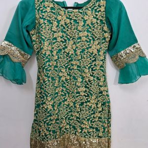 SHORT KURTI WITH GARRARA