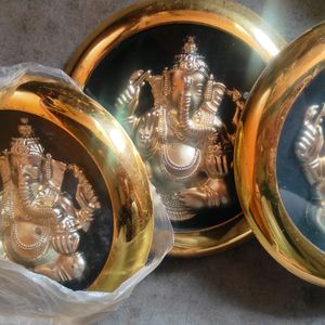 3 Lord Ganesha Wall Decor