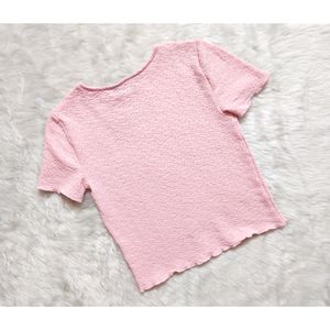 Zudio Xs New with Tag Rare Pink colour Crop Top