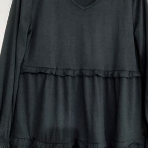 Urbanic Black Top With Tag 50% Off In Combo