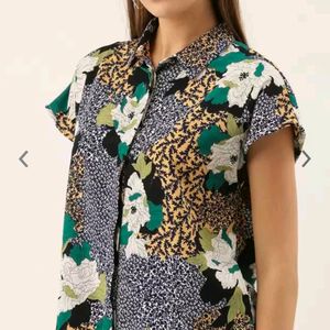 Campus Sutra Women Multicoloured Shirt