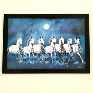 7 Lucky Horses Painting