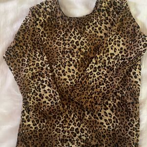 Leopard Print Top