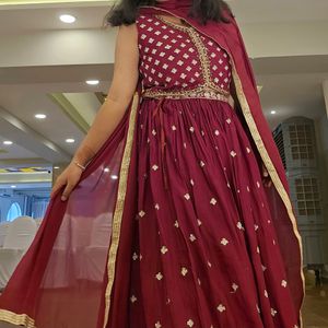 Maroon Color Lehenga Choli From Soch