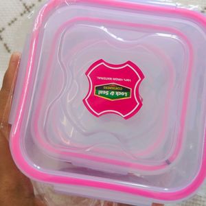 3 Piece Air Tight Container