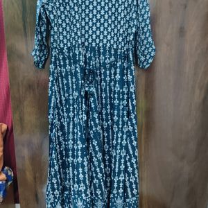 Women Printed Gown