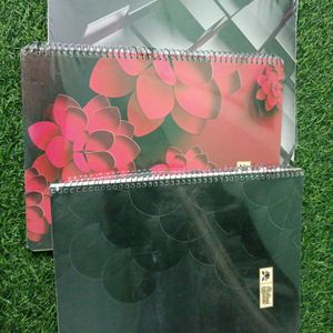 Combo Of 3 spiral Notebook Pg 200