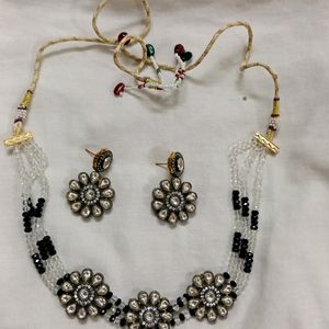 Brand New Set Kundan With Ad Diamond