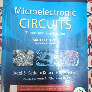 Microelectronics Circuits Book By Oxford!!