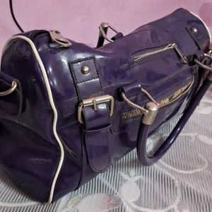 Purple  Hand Bag