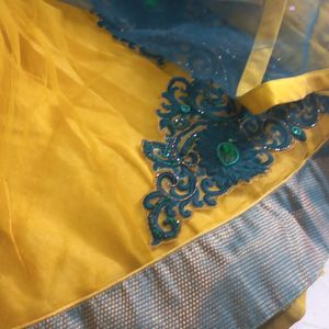 Yellow Anarkali Suit