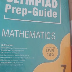 Maths Book And Model Class 7