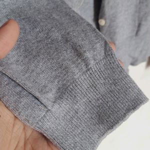 Grey Cardigan