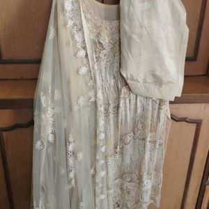 Nude Colour Complete Pakistani Salwar Suit