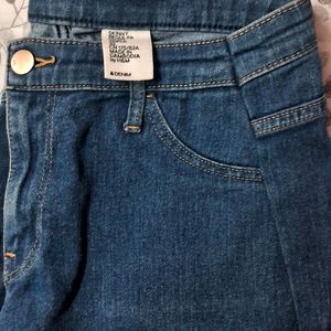 Skinny Regular Waist Ankle Jeans By H&M