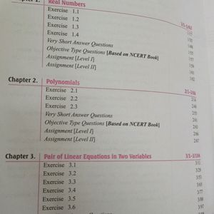 Class 10 Maths Practice Book