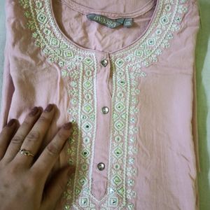 Beautiful Pink Kurta 💝🌸