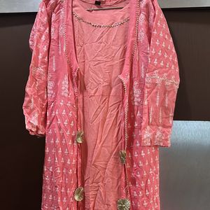 Layered Kurta With Jacket