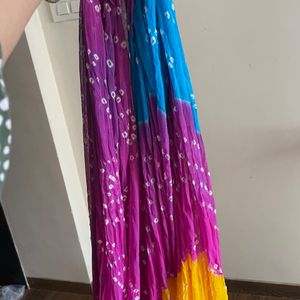 Set Of 2 Chiffon Bandhni Dupatta