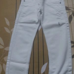 Voxer White Jean's For Kids