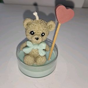 Cute Teddy Bear Candle Set 2 For Return Gifts