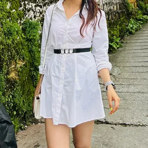 White Shirt Dress