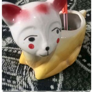 Coloured Cat 🐈 Shaped Planter