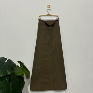 Olive A Line Skirt 🫒