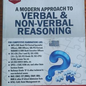 A Modern Approach to Verbal and Non-Verbal Reasoni