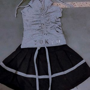 Top Skirt Girls Dress