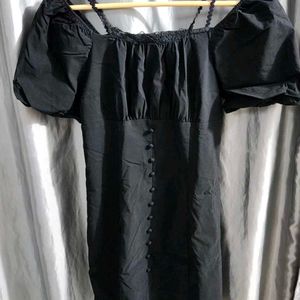 Gothic Black Lace Dress