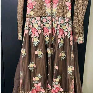 Brown New Design Gown