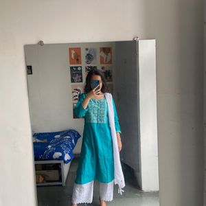 Blue Kurta