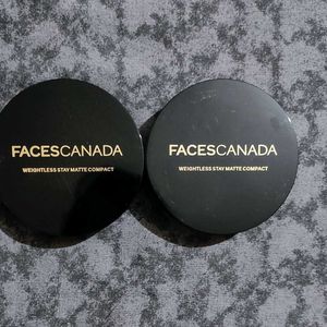 😍Pack Of 2 Faces Canada Compact..😍