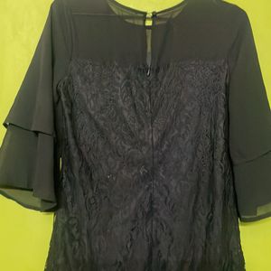 Black Lace Dress Women