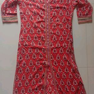 Red kurta