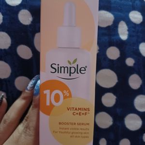 Simple Vitamin C+E+F Booster Serum