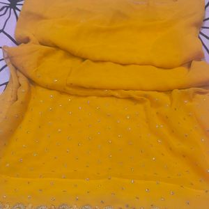 Yellow Saree