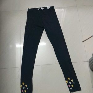 UsedFameForever Black Legging Girls 13 To 14 Year