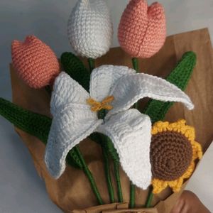 Bouquet 💐 Woolen Flower